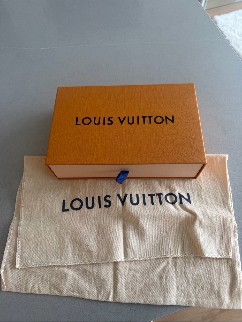 Louis Vuitton Wallet Box and Dustbag